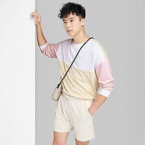 Mens Origional Use Cream Knit Short 6" Size‎ XL